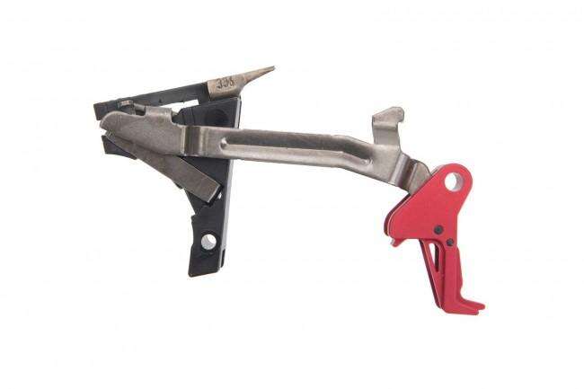 Parts CMC Triggers Ready Series GLOCK TRIGGER KIT FLAT TRIGGER TRIGGER ASSY GEN 4 9MM RED • Model: Ready Series